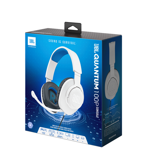 JBL Quantum 100P Console - Black - Wired over-ear gaming headset with a detachable mic - Detailshot 15
